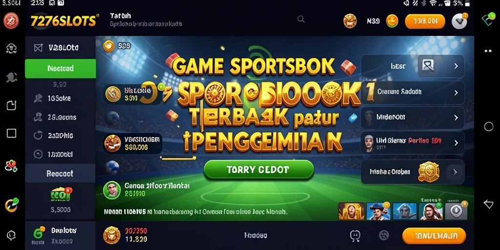 Tampilan gameplay menarik dari 7276SLOTS dalam taruhan olahraga.