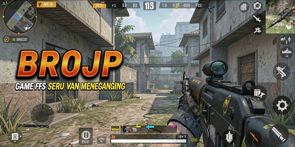 Gameplay seru dan menegangkan dalam BROJP.