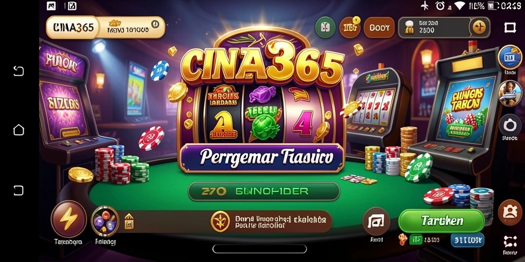 Tampilan menarik permainan Kasino di CINA365.