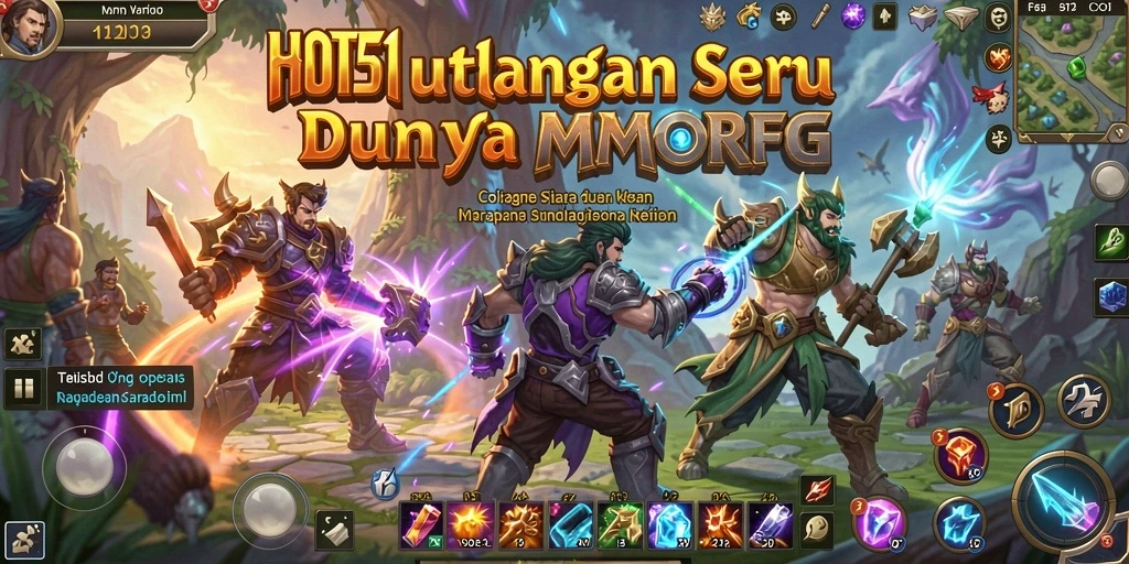 Tampilan gameplay HOT51 yang menarik dengan aksi petualangan seru.