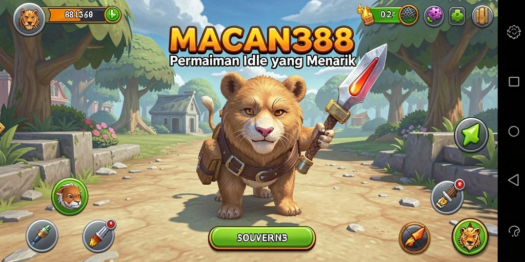 Tampilan gameplay <strong>MACAN388</strong> yang seru dan menarik di dalam kategori Idle.