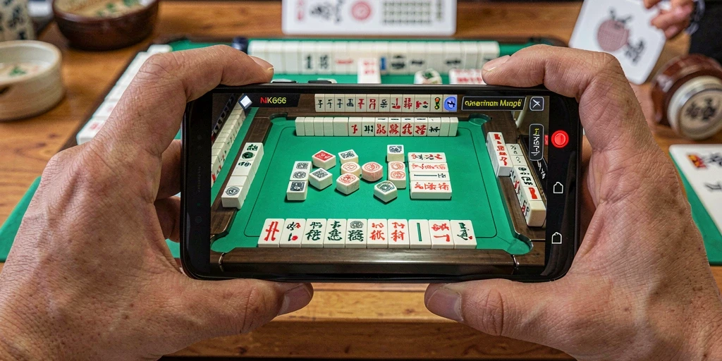 Tampilan screenshot gameplay Mahjong NK666 yang seru dan penuh tantangan.